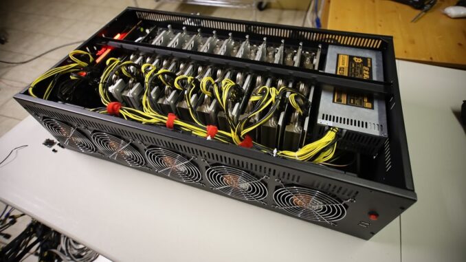 12 GPU SERVER MINING CASE BUILD!