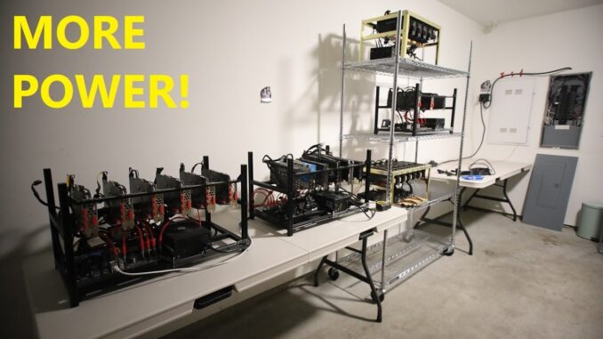 Garage Mining Electrical & Space UPDATE!