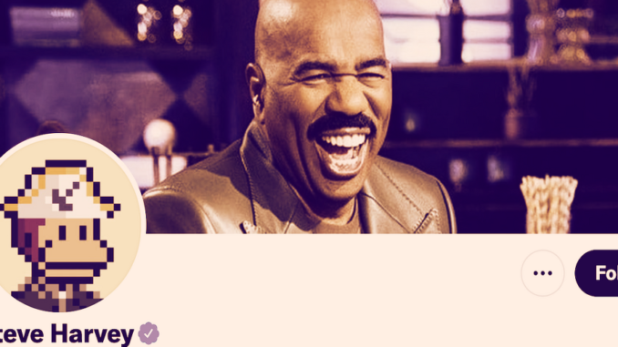 Steve Harvey Is the New Face of Solana’s NFT Boom Steve Harvey Is the New Face of Solana’s NFT Boom