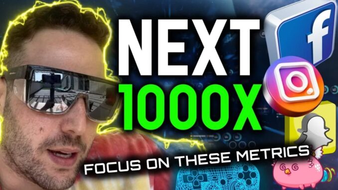 THE BEST METRICS NO ONE IS TALKING ABOUT!! HOW I'M PREDICTING THE NEXT 1000X CRYPTO