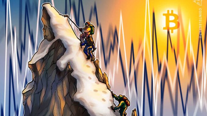 Bitcoin bulls target prices above $58K ahead of Friday’s $820M options expiry