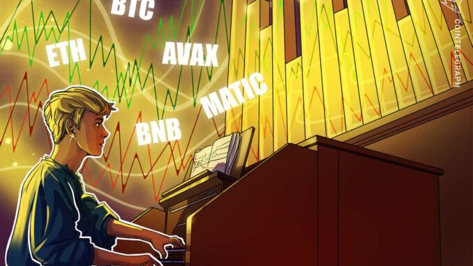 BTC, ETH, BNB, AVAX, MATIC BTC, ETH, BNB, AVAX, MATIC