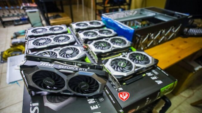GPU Mining 8 x RTX 2070's in a MineBox 8 SERVER Style Case!