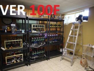 My Crypto Mining Basement Is HOT! 🔥