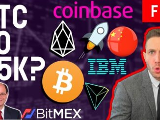 BITCOIN TO $5K? MAKE CRYPTO ILLEGAL? | EOS TRON XLM COINBASE ROBINHOOD HT