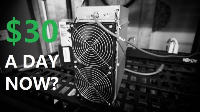 This ASIC Miner Makes $30 A DAY!
