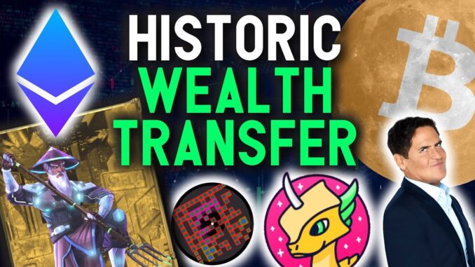 HISTORIC WEALTH TRANSFER! CRYPTO IS REPEATING 2017!