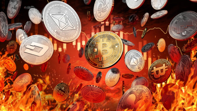 Major cryptos deep in the red