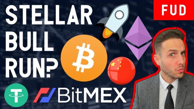 STELLAR BULL RUN INCOMING? ANOTHER STABLECOIN? XLM ETH BitMex BITCOIN ICOs USDT CRYPTO ART