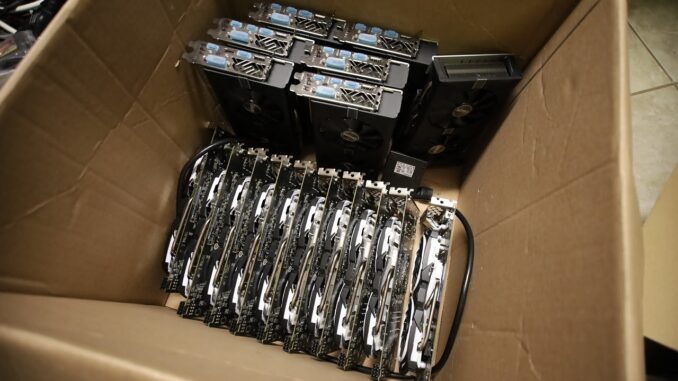 THE CRYPTO MINING ADDICTION CONTINUES...