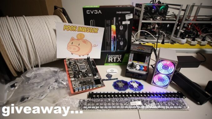 life update and unboxing a lot of mining goodies...