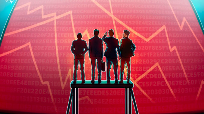 Data shows Bitcoin and altcoins at risk of a 20% Data shows Bitcoin and altcoins at risk of a 20% drop to new yearly lows
