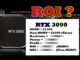 RTX 3090 ROI?!? When? | Hashrate & Price as of 10/04/2020