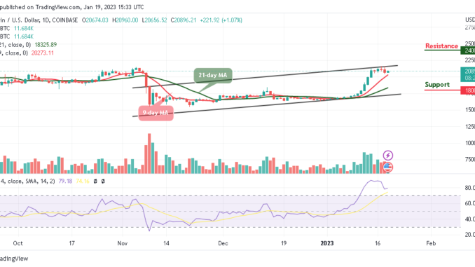 Bitcoin Price Prediction for Today, January 19, BTC/USD Trades Above $20,800