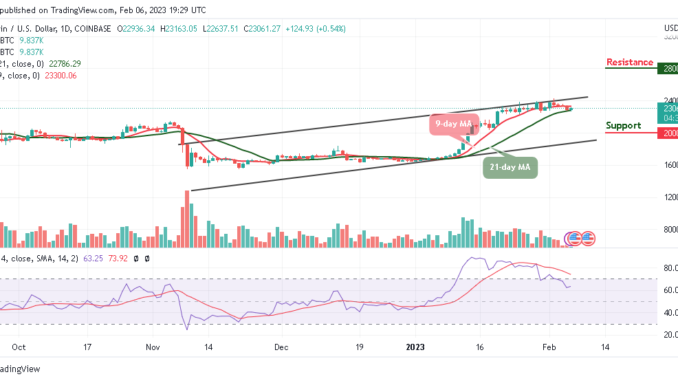 Bitcoin Price Prediction for Today, February 6: BTC/USD Could Turn Attractive Above $23,000