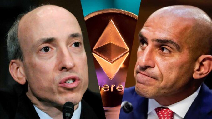CFTC Chair Insists Ether Is a Commodity, Not a Security CFTC Chair Insists Ether Is a Commodity, Not a Security as Claimed by SEC Chairman