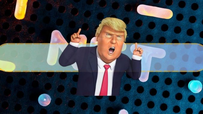 Donald Trump NFT Collection's Value Soars After Tucker Carlson Interview Donald Trump NFT Collection's Value Soars After Tucker Carlson Interview
