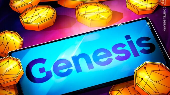 Bankrupt crypto lender Genesis seeks approval to sell $1.6B of trust assets