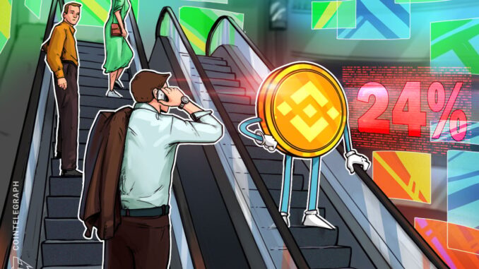 BNB Chain DEX volumes drop 24% in a week — BNB Chain DEX volumes drop 24% in a week — Is BNB in trouble?