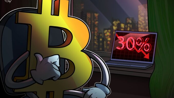 Bitcoin transactions dive 30% in 6 months amid BTC price Bitcoin transactions dive 30% in 6 months amid BTC price 'disinterest'