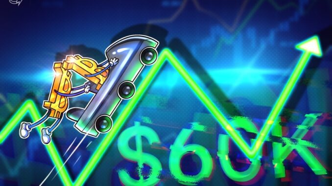 Can Bitcoin price overcome the $60K 'double breakout' zone? Can Bitcoin price overcome the $60K 'double breakout' zone?