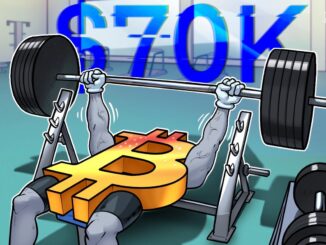 Bitcoin chases $70K as global tensions ease and crypto traders long the US elections