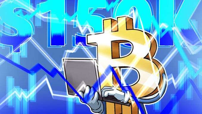 Bitcoin following ‘perfect script’ to chart $150K all-time high this Bitcoin following ‘perfect script’ to chart $150K all-time high this cycle — Analysis