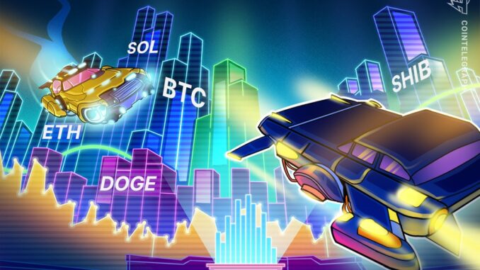 Bitcoin price rally above $70K could supercharge ETH, SOL, DOGE and SHIB