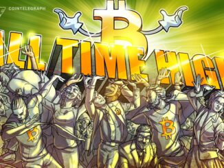 BTC price sets fresh all-time high near $77K amid 'long squeeze' fears