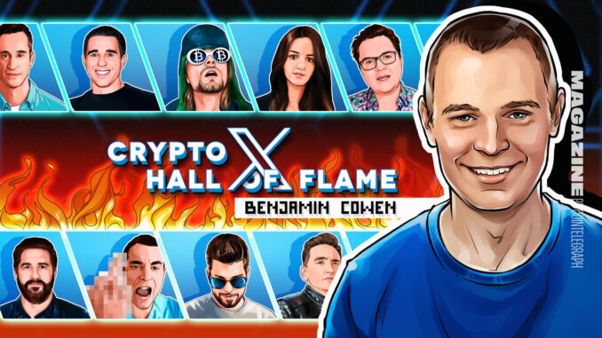 Benjamin Cowen, X Hall of Flame