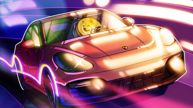 Dogecoin flips Porsche market cap as DOGE ETP, Musk drive rally