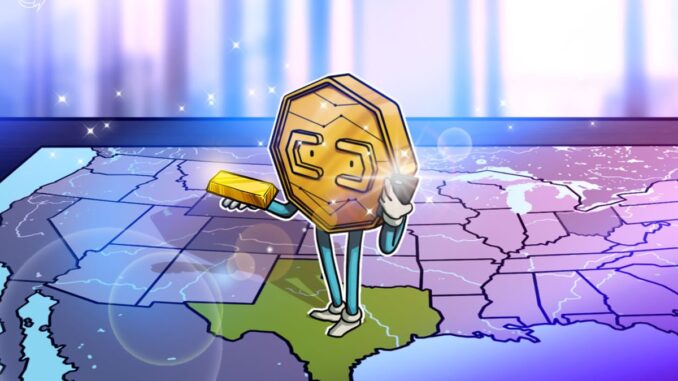 Texas’ gold-backed coin aims to help Bitcoin adoption, says lawmaker
