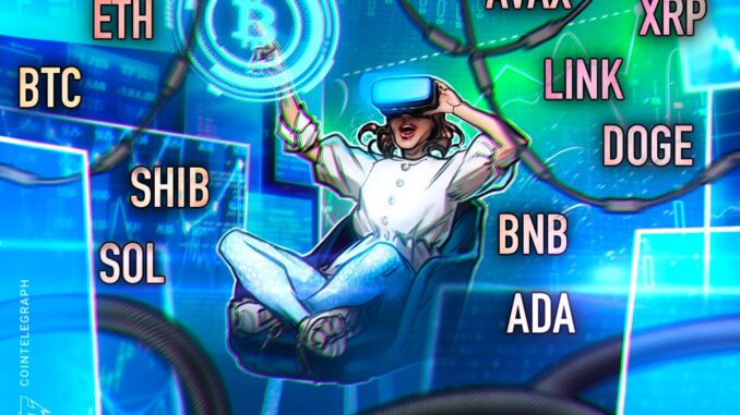 BTC, ETH, XRP, SOL, BNB, DOGE, ADA, AVAX, LINK, SHIB