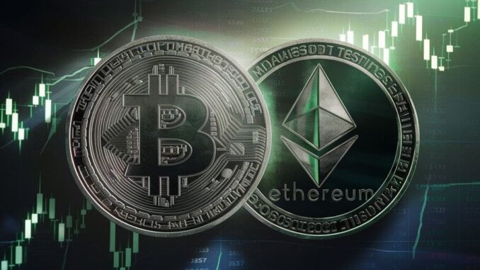 Bitcoin and Ethereum ETFs Add $1.1 Billion in a Day as Hot Streak Grows