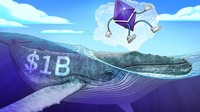 Ethereum whales add $1B in ETH — Is the accumulation Ethereum whales add $1B in ETH — Is the accumulation trend hinting at a $5K ETH price?