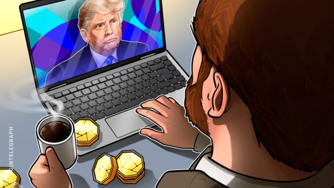 How did Donald Trump deal with crypto during his first term?
