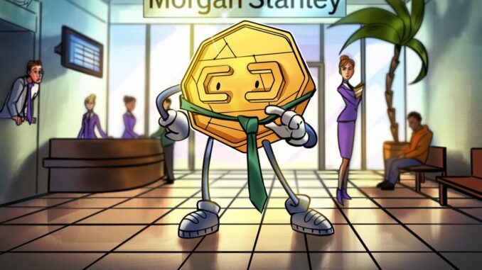 Morgan Stanley mulls adding crypto to E-Trade: Report
