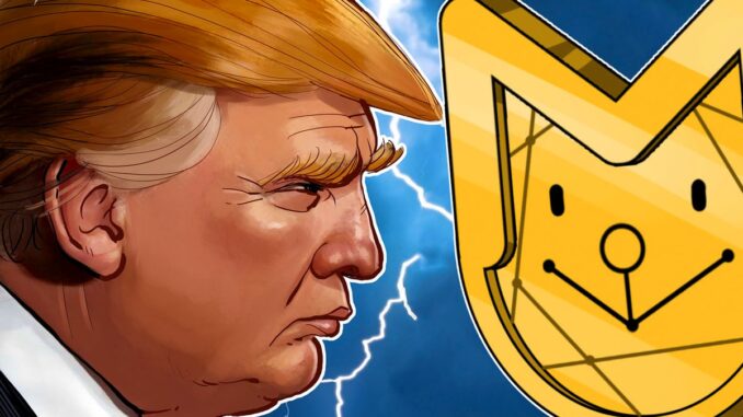 US lawmaker says TRUMP coin could risk national security US lawmaker says TRUMP coin could risk national security